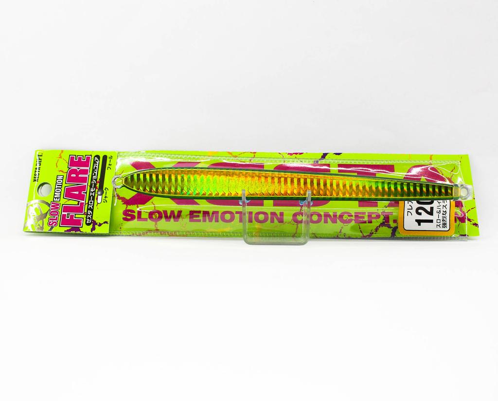 Xesta Metal Jig Slow Emotion Flare Slim 120 grams GGD (0052)