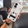 Anti-knock Full Wrap Phone Case For TCL 505/T509K/T5094 Graffiti TPU Phone Pouch Waterproof Silicone Protective Cartoon