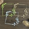 Metal Die Cuts Embossing Stencils Leaves Frame Cutting Dies Stencils for Scrapbooking Album Cards Photo Decorations