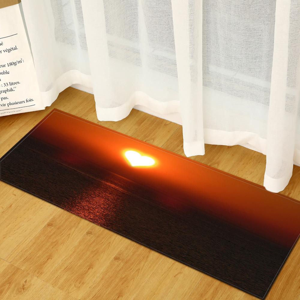 Fresh Home Door Mat Bathroom Bathroom Bathroom Absorbent Non-Slip Mat Bedroom Carpet Bay Window Mat Living Room Floor Mat