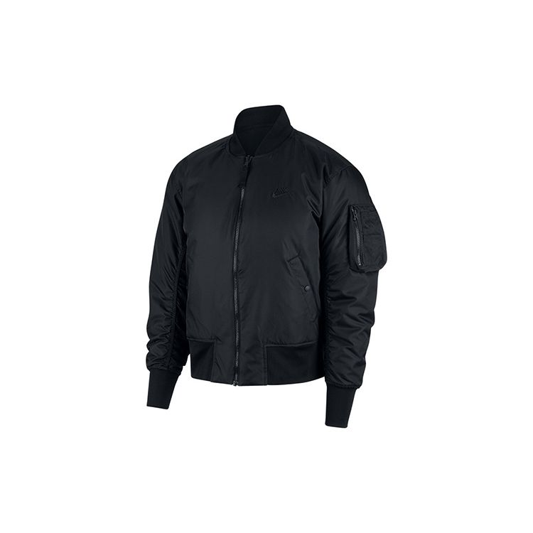 Nike Reversible Warm Cotton Casual Jacket Men Outerwear Orange Black AR2184-012