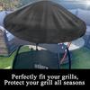 Durable Heavy-Duty Grill Cover, Compatible with Weber Q1000 & Q2000 Gas Grills, Special Protector for Outdoor Barbecue