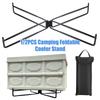 Multifunctional Camping Foldable Cooler Stand Folding Cooler Stand Frame for Camping/BBQ/Fishing Outdoor