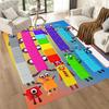 Numberblocks Floor Mat Design for Study room Bedrooms Dormitory Entryway Anti-slip Rug Anime Office Decor Perfect Birthday/Christmas Gift Idea