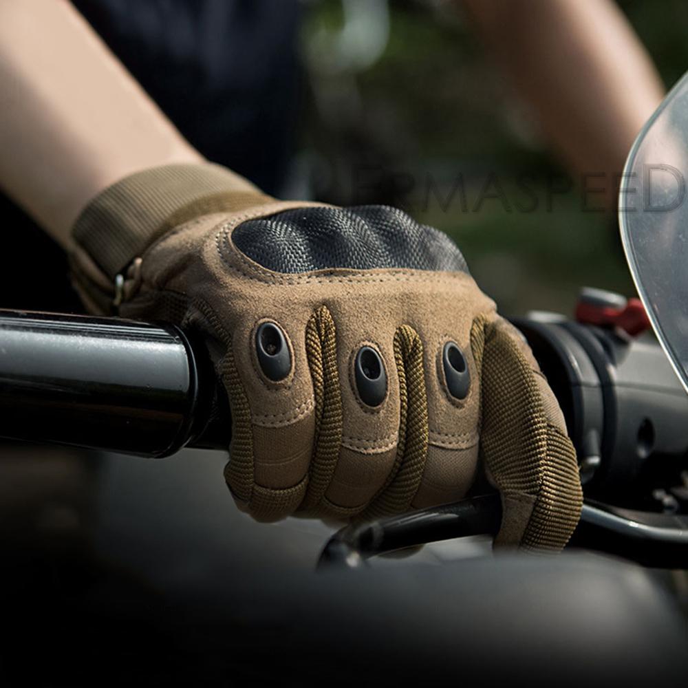 Touch Screen Motorcycle Gloves Winter Full Finger Dirt Bike Racing Riding Gloves Leather Enduro Off Road Motocross