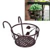 Hanging Flower Pot Rack Outdoor Plant Stand Railings Planter Containers Over The Rail Flower Pot Holder for Patio Garden Balcony