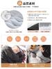 KingCamp Sleeping Bag, Envelope Type Blanket, Blanket for Adults, Breathable, Warm, Compact, All Seasons, Comfortable Temperature 0℃~4℃, Fully