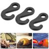 20 ks Přenosný kvalitní PVC háček ve tvaru S, příslušenství pro použití ve stanu, odolnost vůči vysokým teplotám