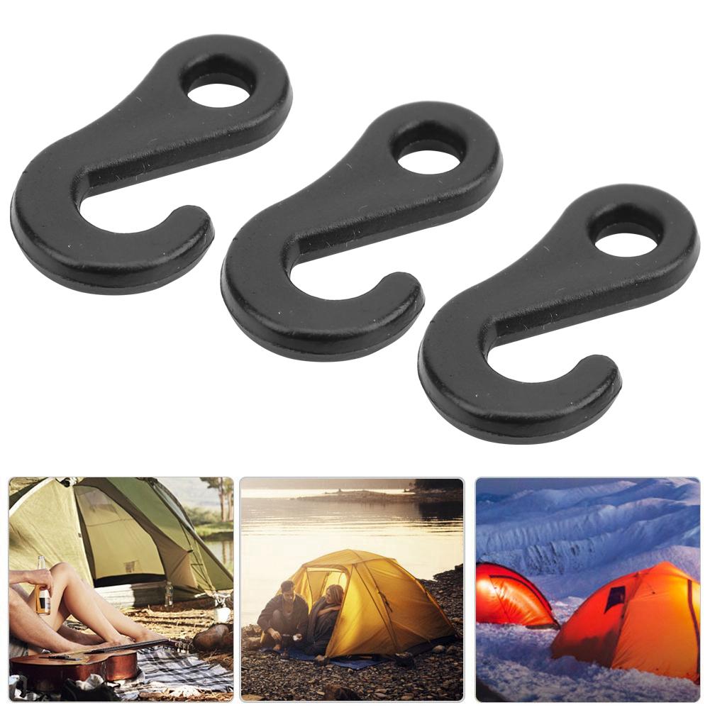 20 Stück Tragbarer Qualitäts-PVC S-förmiger Haken Zubehör für Zeltnutzung Hochtemperaturbeständigkeit