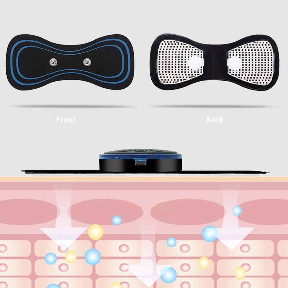 8 Modi Einstellbares Elektrisches EMS Nackenmassagegerät Mini Massageador Matte Lindert Druck