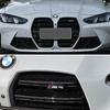 ABS Car Styling M Logo Badge Front Grille Grill Emblem Accessory For BMW M2 M3 M4 M5 M6 G01 E84 E83 G11 G07 G86 F10 G80 E60 F39