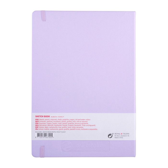 Carnet de Croquis - ROYAL TALENS - A4 - 80 Pages - Violet