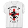 Unisex T-Shirt Featuring St. George'S Day, The Dragon, And a Knight from England