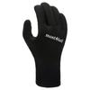 Montbell Climaprene Fishing Gloves, Unisex, Black, #1126203 (M)