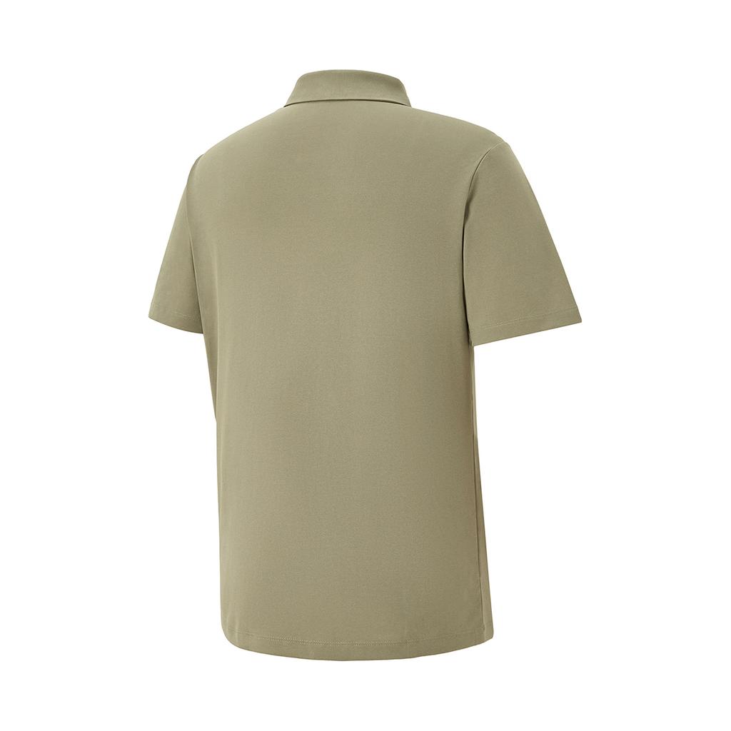 Adidas Logo Comfortable Short Sleeve Polo Shirt Men Tops Brown JM7319