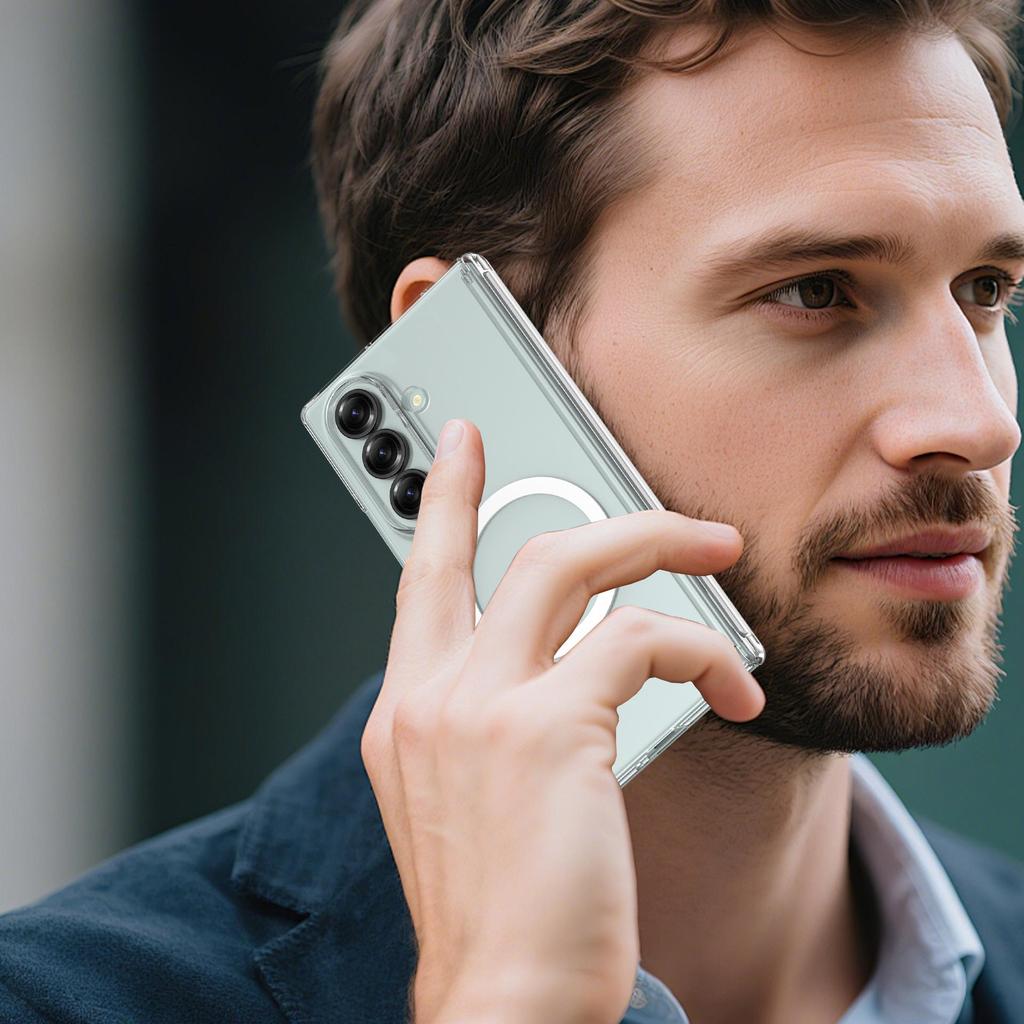 Samsung Z Fold 7 Ultra-Thin Minimalist Phone Case with Magnetic Wireless Charging