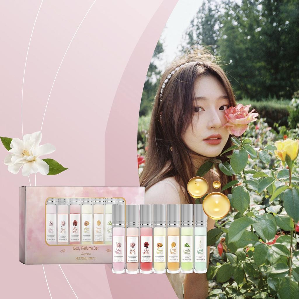 Ensemble Parfum Corporel Frais Frais Et Élégant, 70ML