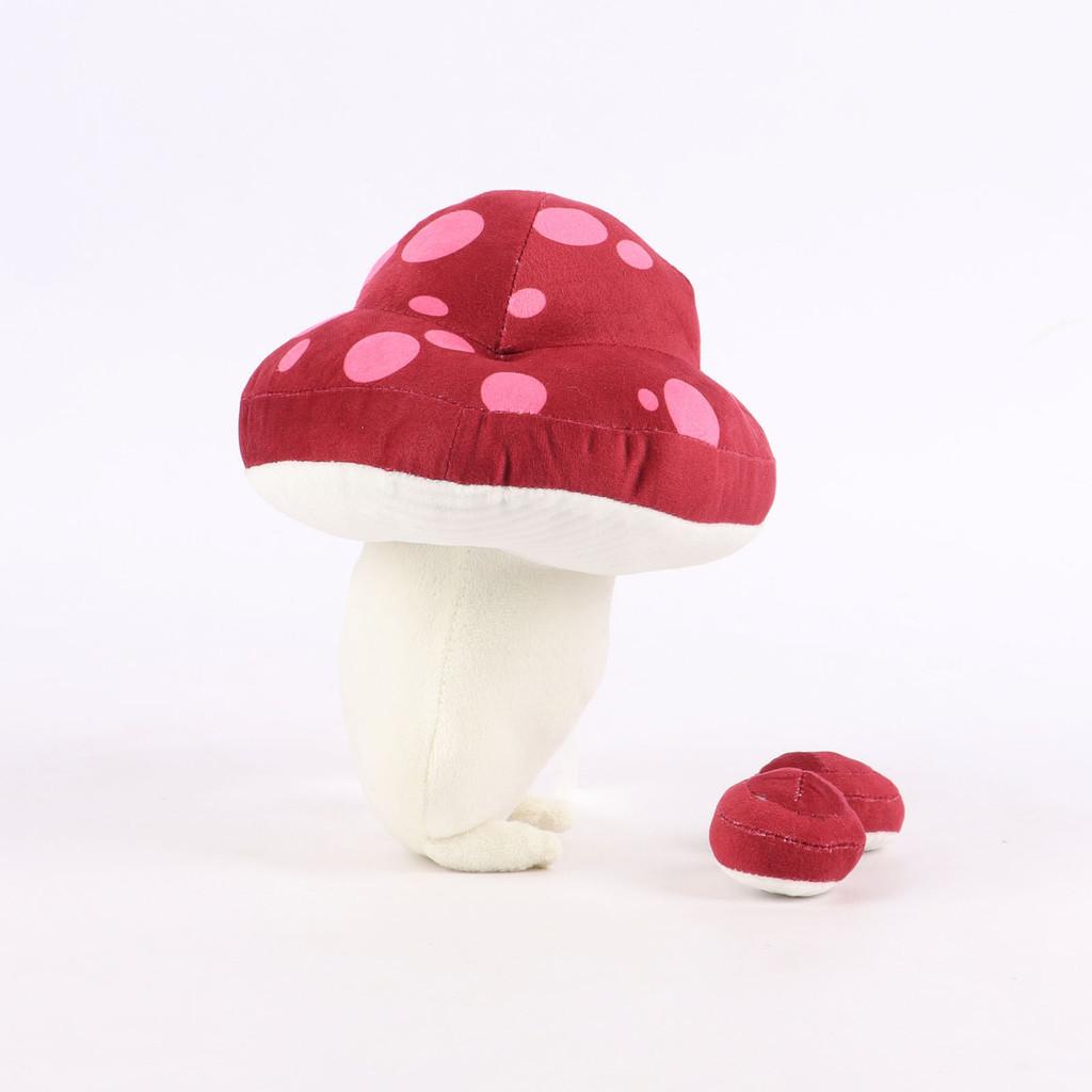 Adorable Delicious In Dungeon Mushroom Plush Toy Cute Cartoon Anime Plant Stuffed