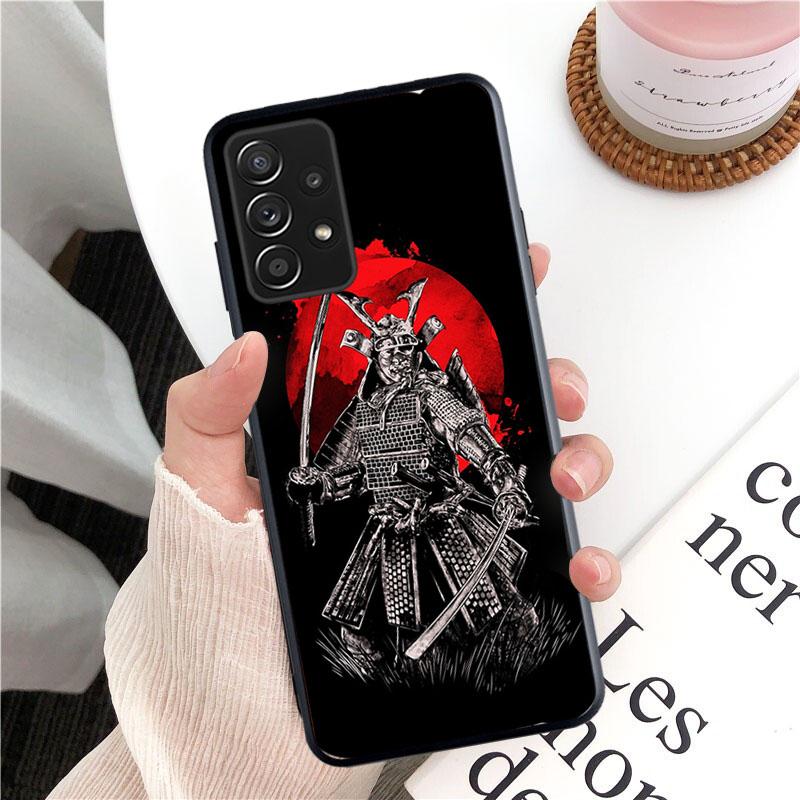 Japanese Samurai Phone Case for Samsung Galaxy A13 A22 A12 A32 A71 A11 A21S A33 A52 A72 A51 A50 A70 A31 M31 Funda Coque Case