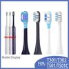 Capete de periuță de dinți de schimb pentru periuța de dinți electrică sonică Mijia T301/T302/T501C Xiaomi, cu perii moi DuPont și capace