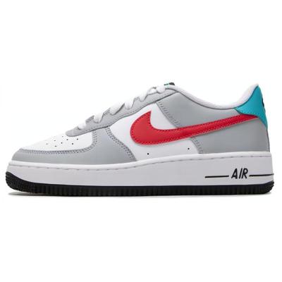 נעלי סניקרס Air Force 1 Low לבן אדום אוניברסיטאי לילדים HF0743-161