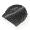 Unisex Thickened Solid Color Cashmere Hat - 100% Pure Cashmere, Seven-Needle, Autumn/Winter Style