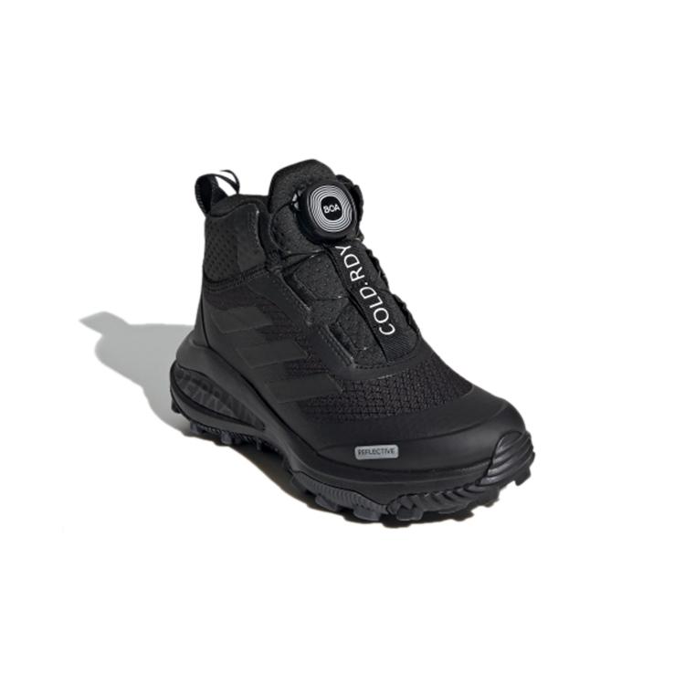 adidas Fortarun Boa Atr Btw K Stoff Rutschfest Abriebfest Mittelhoch Kinder Outdoor Schuhe Schwarz Kinder FV3486