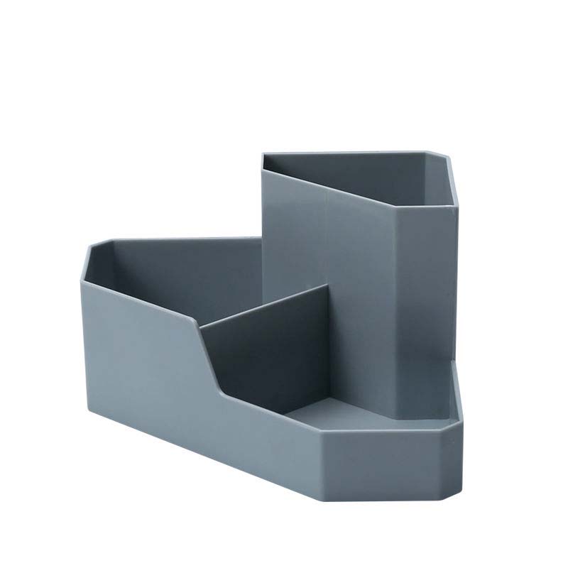 Desktop Storage Box Corner Shelf Student Dormitory Desk Stationery Pen Holder Multi-grid Debris Sorting Box