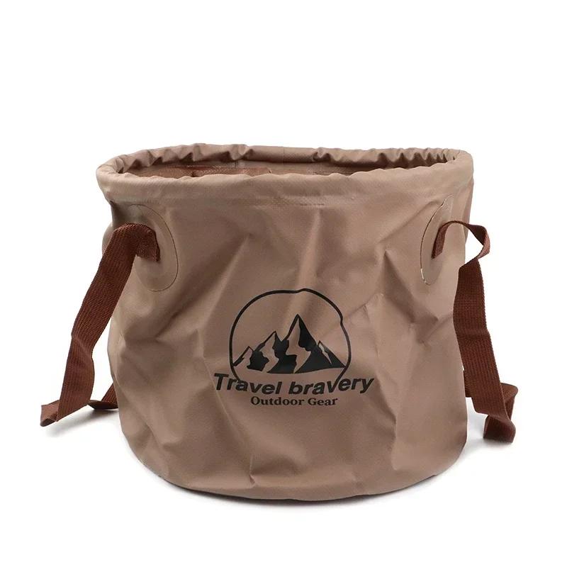 Multifunktionale faltbare Waschbecken Wasserdicht faltbarer Spülbecken Eimer Reisebecken Camping Wandern Aufbewahrung Faltbarer Eimer