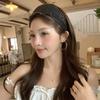 Beach Straw Weaving Cross Knotted Headband Women's Handmade Weaving Hair Band Bohemian Wide-brimmed Hair Hoop Hair Accessories