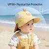 Aibao Shi Baby Summer Sun Hat with Neck Flap