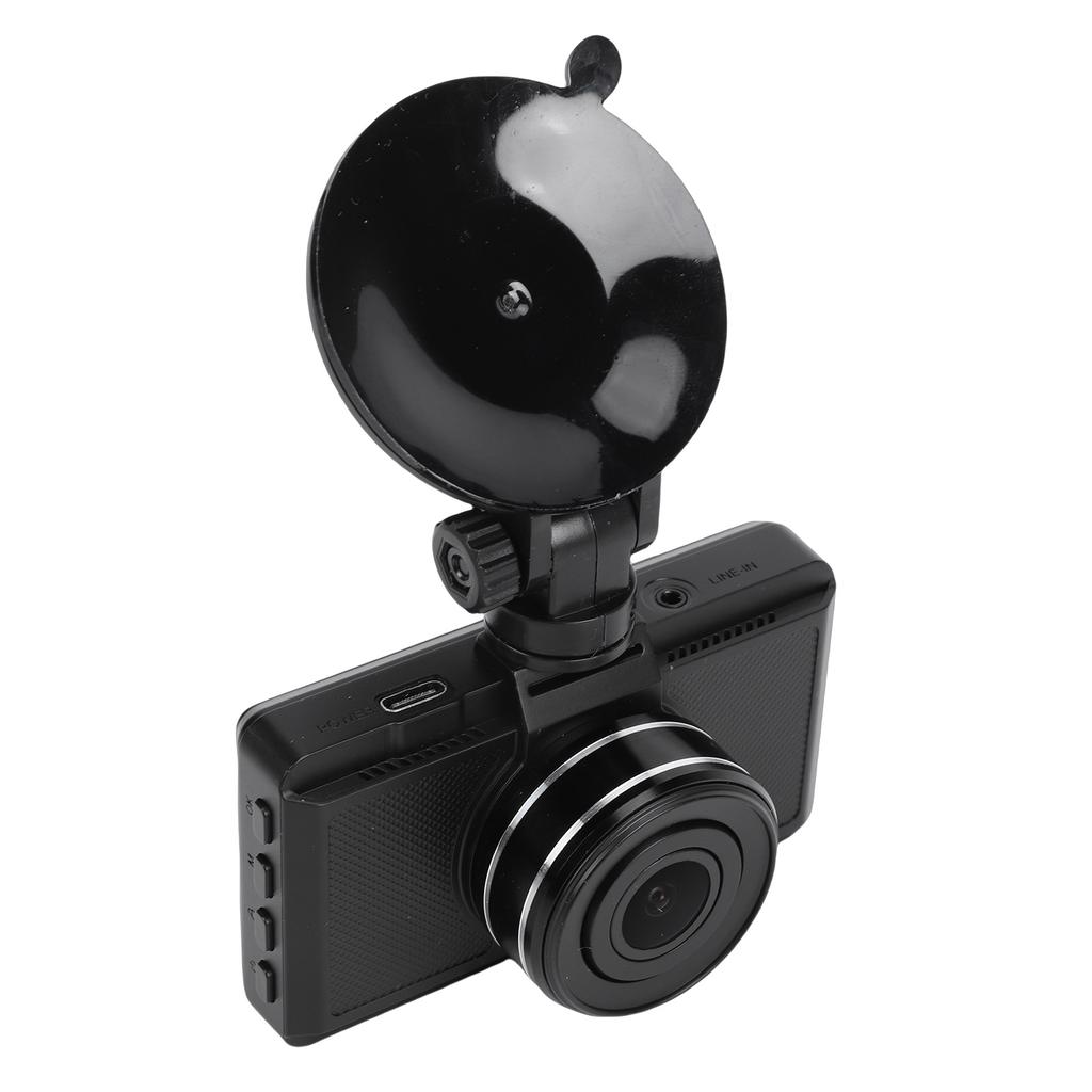 4K Dash Cam Front Rear Dual Recording Supports 2.4G WiFi APP Control G Sensor Collision Detection Loop Recording