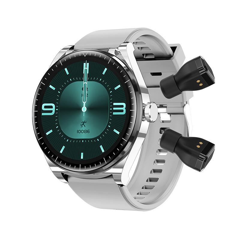 New Smart Watch TWS Bluetooth Headset Two-in-one Step Heart Rate Blood Pressure Sleep Monitoring Bracelet