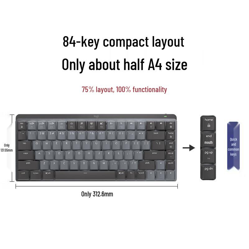 Logitech MX Mechanical Mini Wireless Keyboard