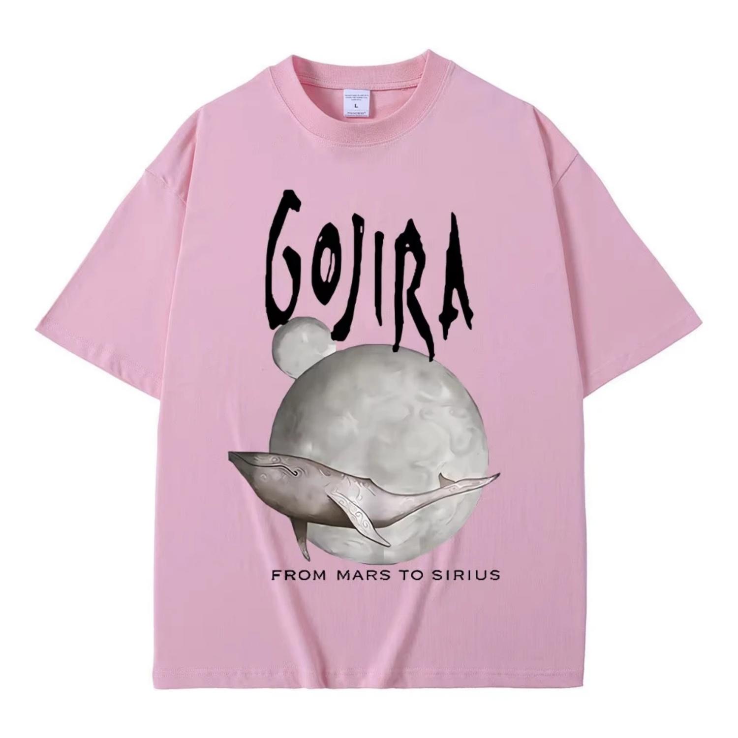 

Французская метал-группа Gojira From Mars To Sirius Flying Whales Музыкальный альбом Графическая футболка Мужская Женская Винтажные Готические Рок Футболки S чёрный