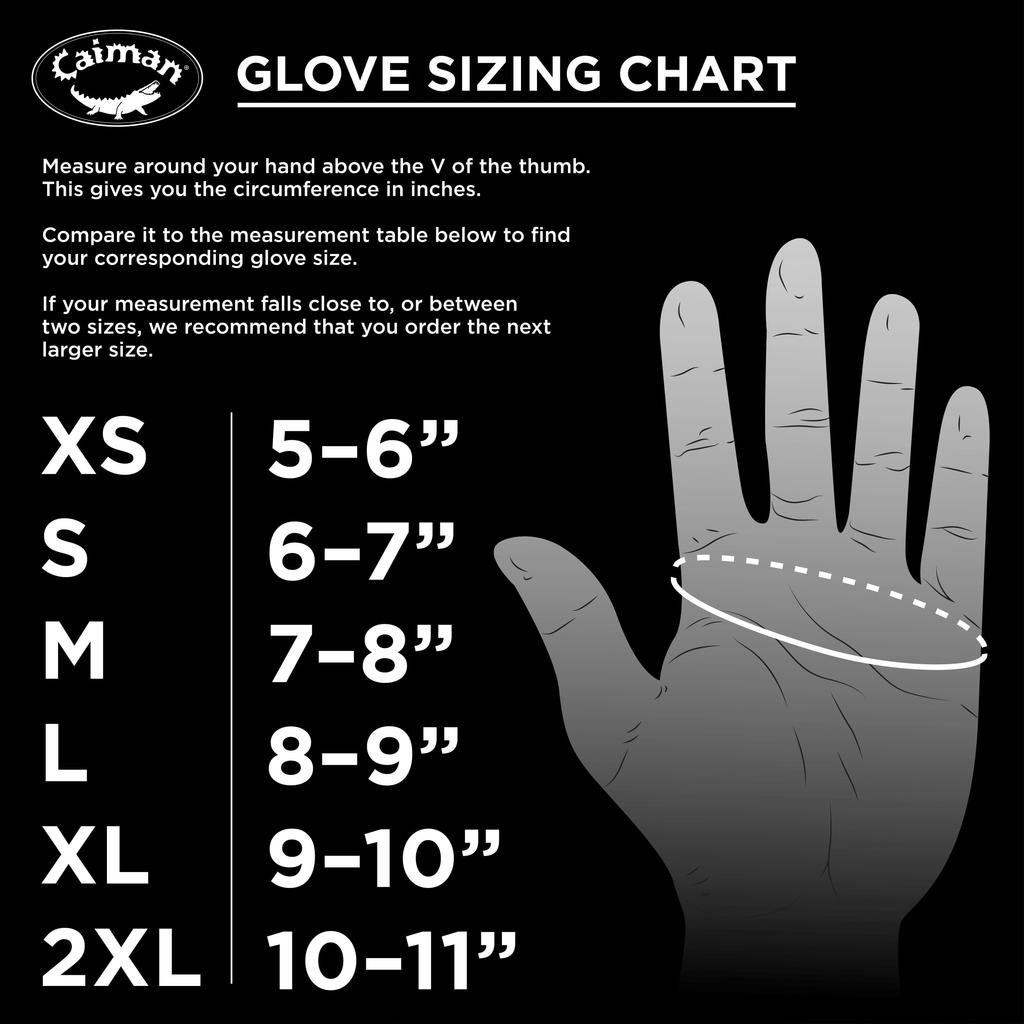Caiman Revolution Cow Split Linerless MIG Gloves with Short Cuff Grain/Pig Welding/Multi-Purpose (M)