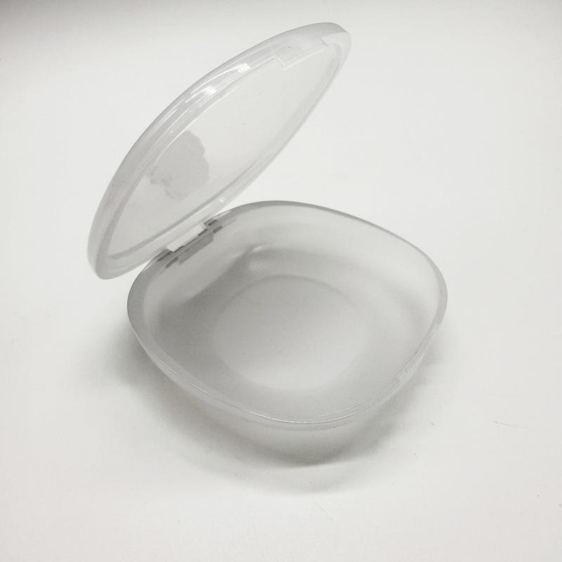 Clear Orthodontic Retainer Storage Box - Portable & Invisible Braces Holder белый