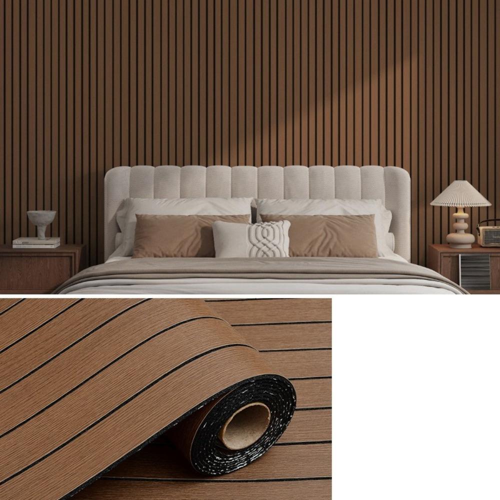 Self-Adhesive Artificial Grille Wall Sticker Peel and Stick Grid Panel Wall Sticker for Ceiling