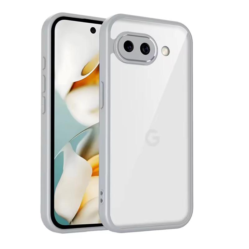 

Чехол для Google Pixel 9A, Противоударный силиконовый бампер с воздушной подушкой, Прозрачная матовая задняя крышка, Жесткий чехол для телефона для Google Pixel 9A G3Y12 Google Pixel 9a