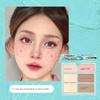 Pinkbear Pinkbear Girl's Vitality Nine-Color Eyeshadow for Students and Beginners, Low Saturation, Light Makeup, Beginner's Gift for Women