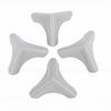 4pcs Silicone Corner Guards Corner Protectors Soft Rugged Self Adhesive   Covers for Table Desk Kitchen Cabinet