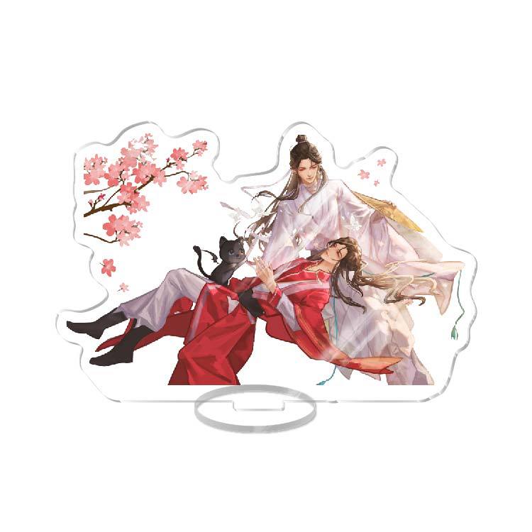Tian Guan Ci Fu Heavenly Officials Blessing Acrylic Stand Model Plate Decoration Desk Figure Display Girls Fan Gifts BL Couple