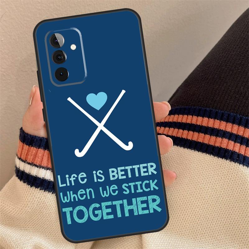 Ice Hockey is Life Cover For Samsung Galaxy A12 A13 A14 A54 A53 A52 A34 A33 A32 A24 A23 A22 A51 A71 Phone Case