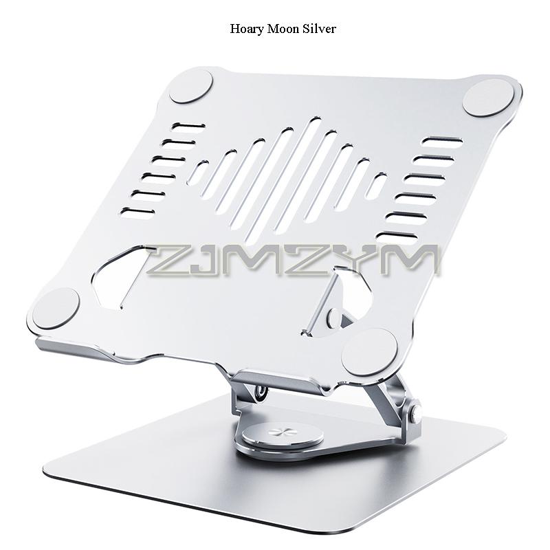360° Rotatable Laptop Stand Adjustable Foldable Desktop Stand Holder Compatible For 15.7 Inch Laptop Tablet