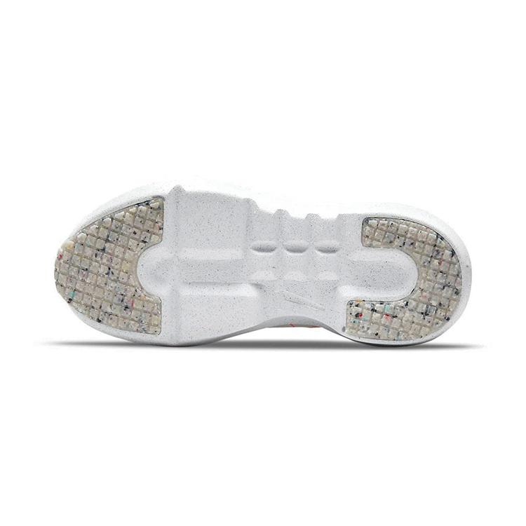 Nike Scarpe Sportive Casual Basse Resistenti all'Abrasione Ammortizzazione Antiscivolo Impatto da Cratere Bianco Arancio DB3552-100
