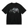 Men's All-Season Breathable Classic T-Shirt Powerful SUV Graphic Design Tee