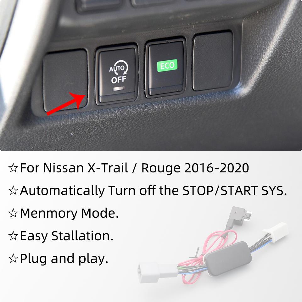 Automatically Start Stop Off System Closer Plug Canceller For Nissan X-Trail Rogue T32 2016 2017 2018 2019 2020 Cable Adaptor
