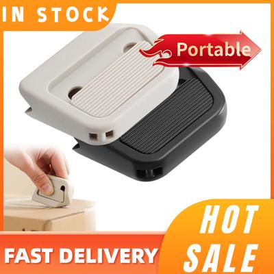 Cutter Céramique Magnétique Rétractable Coupe-Carton Rainure Angle Droit Portable Sécurité Ouvre-Boîte Pour Usage Quotidien