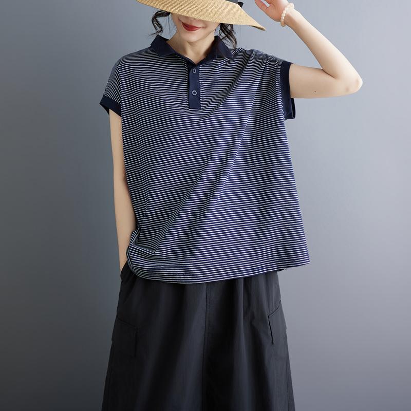 2026 Women Plus Dimanaf Summer Size New Blouse Shirt Vintage Lady Tops Tees Print Short Sleeve Cotton Casual Loose