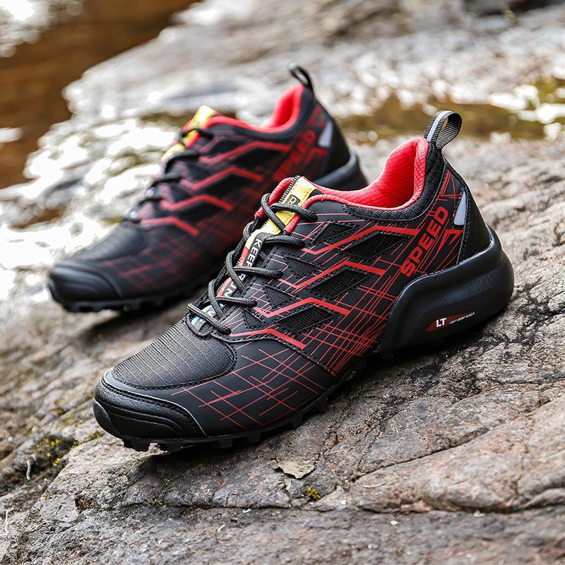 

New spring and summer men s and women s outdoor casual shoes fashion low-top mountaineering shoes field training shoes large size mesh shoes 47